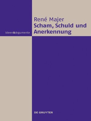 cover image of Scham, Schuld und Anerkennung